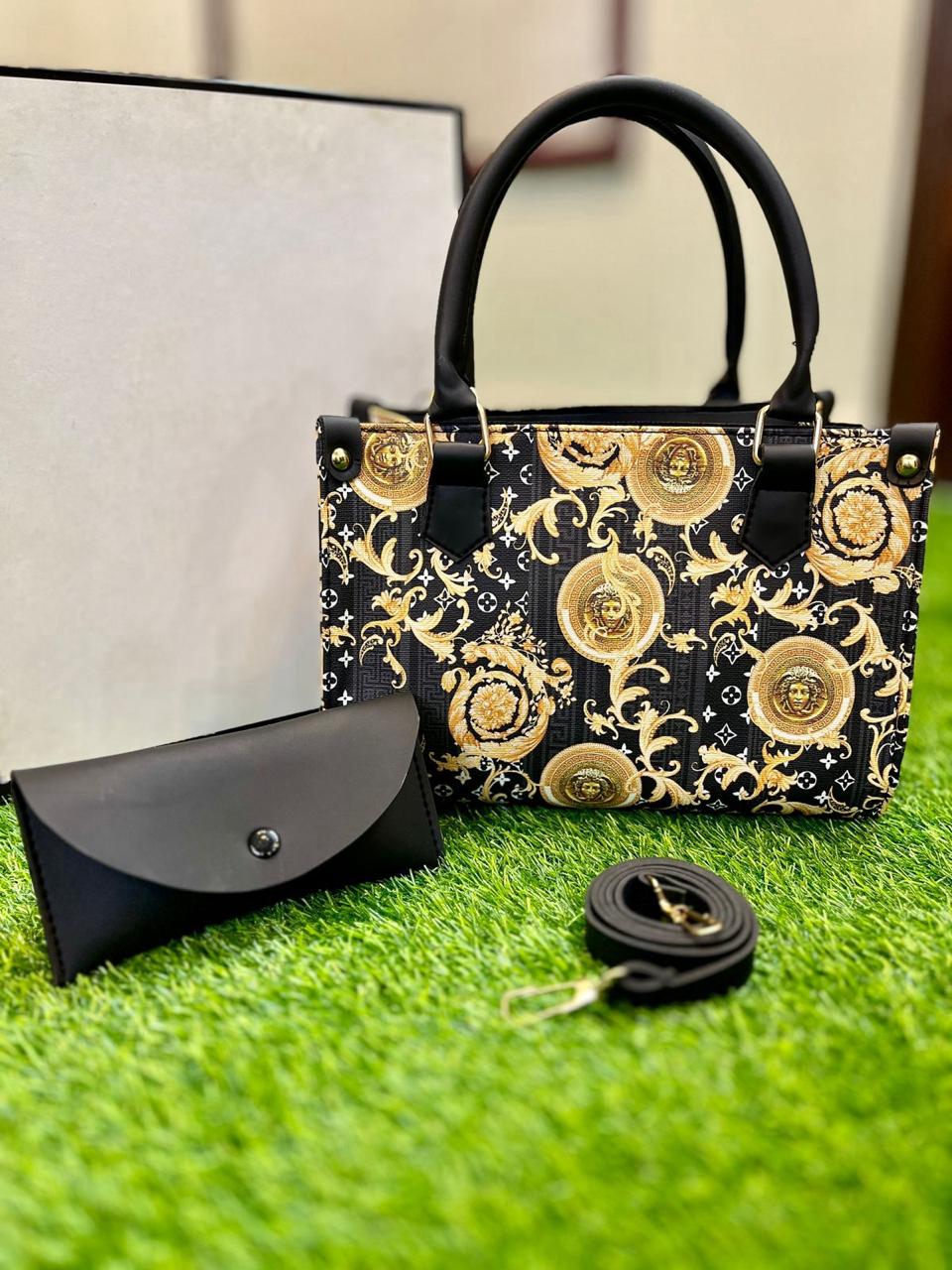 High Quality Versace 2 piece Set With Long Wallet